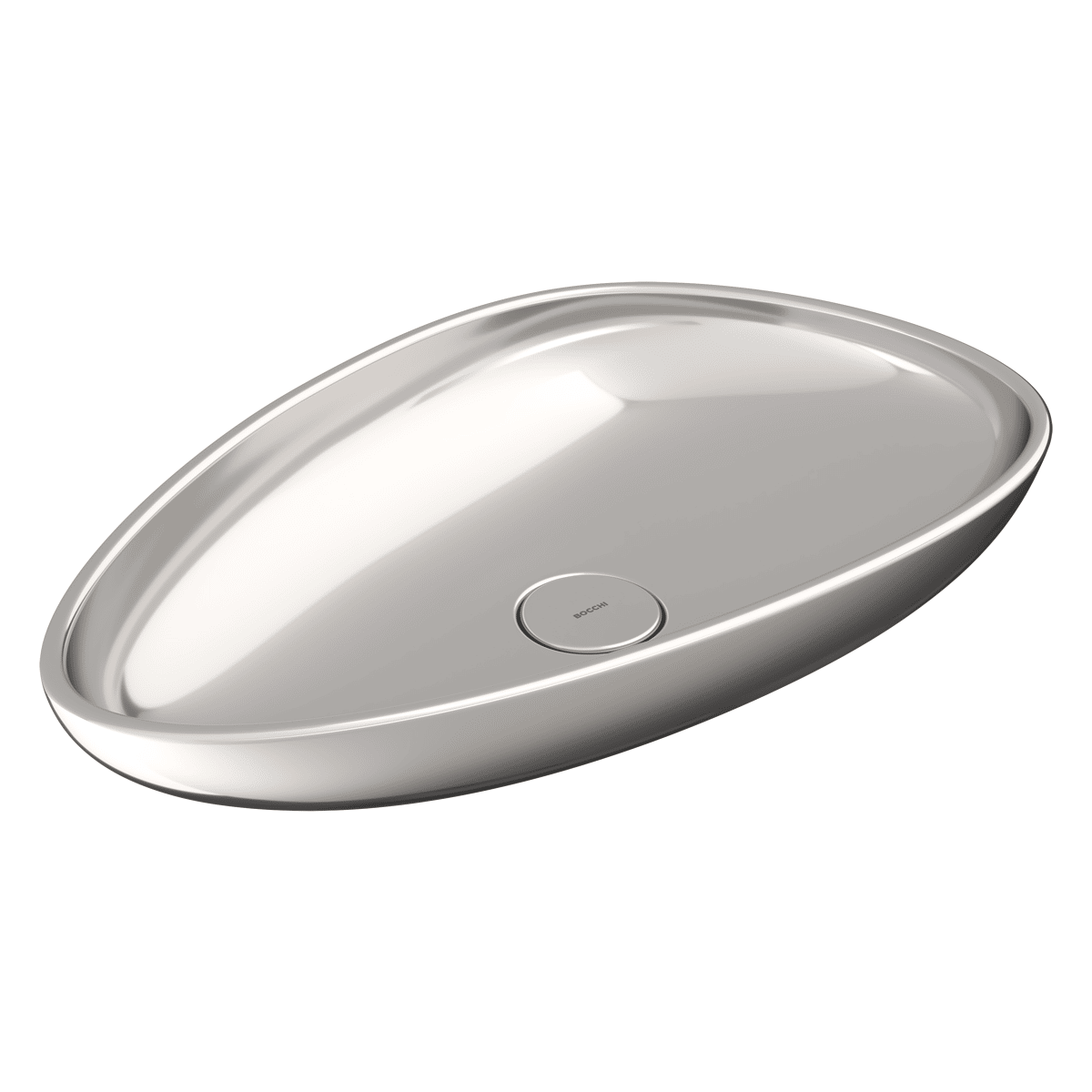 Bocchi Etna Çanak Lavabo Parlak Gümüş Bocchi Etna Çanak Lavabo Parlak Gümüş