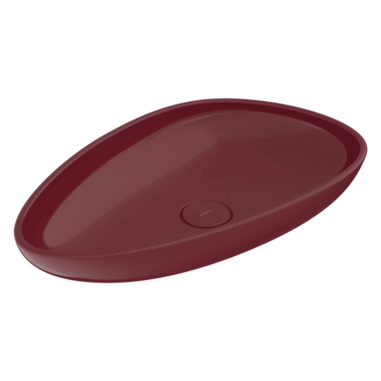 Bocchi Etna Çanak Lavabo Parlak Burgonya Bordosu - 1114-072-0125 - Çanak Lavabo