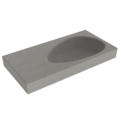 Bocchi Etna Etajerli Lavabo 90 cm Mat Beton