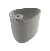 Bocchi Etna Monoblok Lavabo Mat Beton - 1343-069-0126 - Monoblok Bütün Lavabo