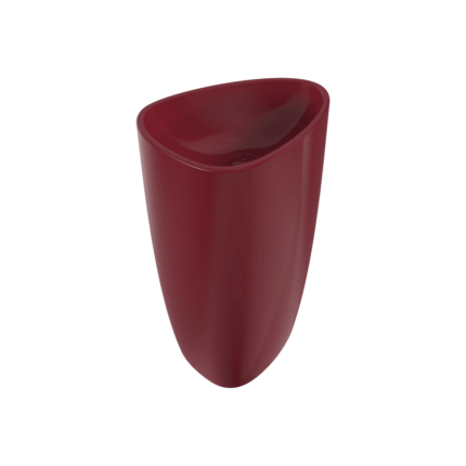 Bocchi Etna Monoblok Lavabo Parlak Burgonya Bordosu - 1075-072-0125 - Monoblok Bütün Lavabo