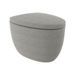 Bocchi Etna Rimless Gizli Taharet Girişli Asma Klozet Mat Beton - 1116-069-0128 - Asma Klozet