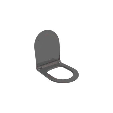 Bocchi Klozet Kapağı - Çeşitli Modellerle Uyumlu Mat Antrasit - A0334-020 - Klozet Kapağı