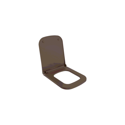 Bocchi Klozet Kapağı - Çeşitli Modellerle Uyumlu Mat Kahve - A0302-025 - Klozet Kapağı