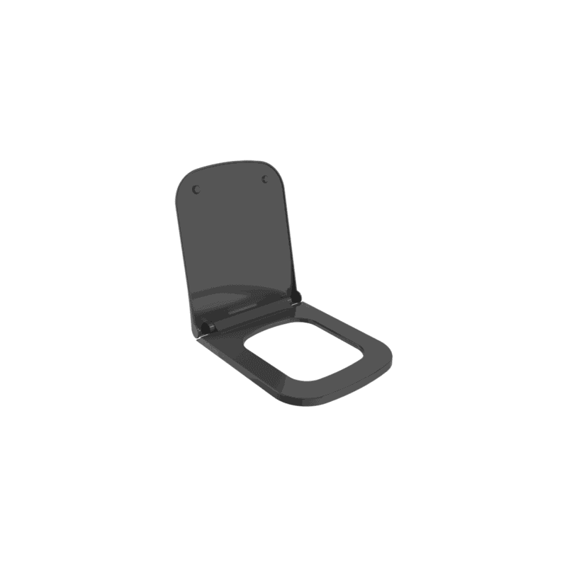 Bocchi Klozet Kapağı - Çeşitli Modellerle Uyumlu Parlak Siyah - A0301-005 - Klozet Kapağı