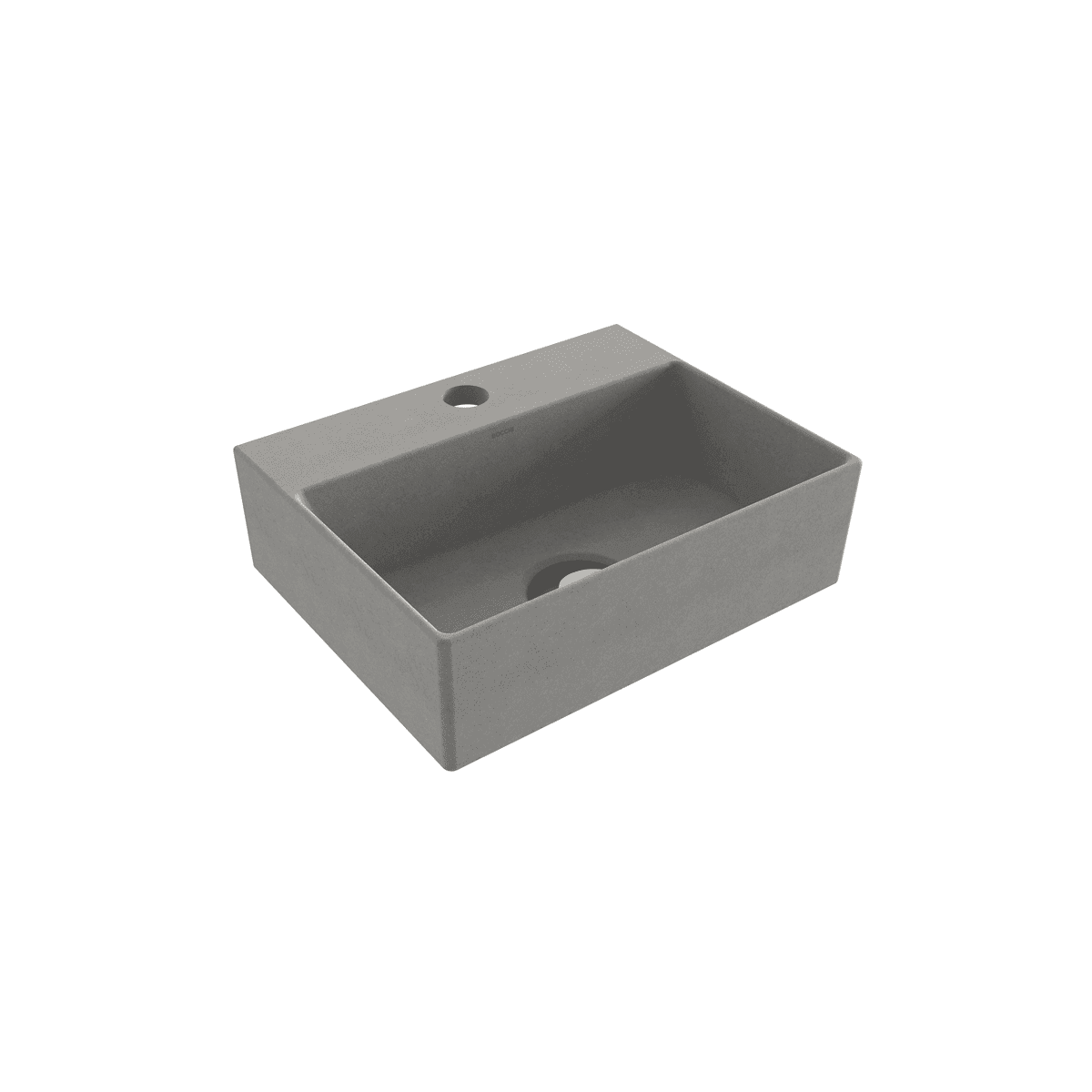 Bocchi Sottile Slim Line Tezgah Üstü Lavabo 30x24 cm Mat Beton Bocchi Sottile Slim Line Tezgah Üstü Lavabo 30x24 cm Mat Beton