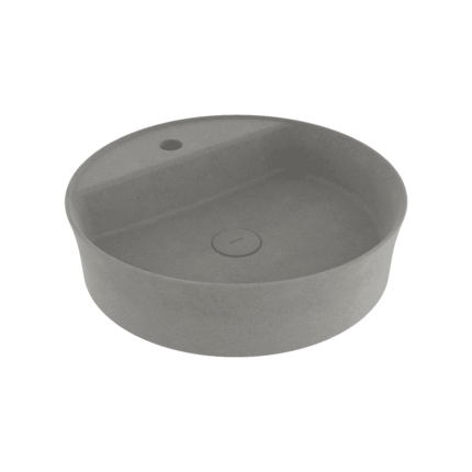 Bocchi Sottile Slim Line Tezgah Üstü Lavabo 45 cm Mat Beton