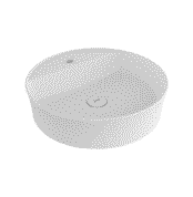 Bocchi Sottile Slim Line Tezgah Üstü Lavabo 45 cm Mat Beyaz