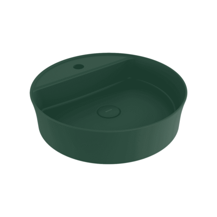 Bocchi Sottile Slim Line Tezgah Üstü Lavabo 45 cm Mat Yeşil