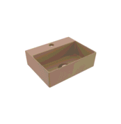 Bocchi Sottile Slim Line Tezgah Üstü Lavabo 30x24 cm Mat Kaşmir - 1470-011-0126 - Tezgah Üstü Lavabo