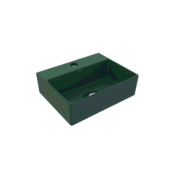 Bocchi Sottile Slim Line Tezgah Üstü Lavabo 30x24 cm Mat Yeşil - 1470-027-0126 - Tezgah Üstü Lavabo