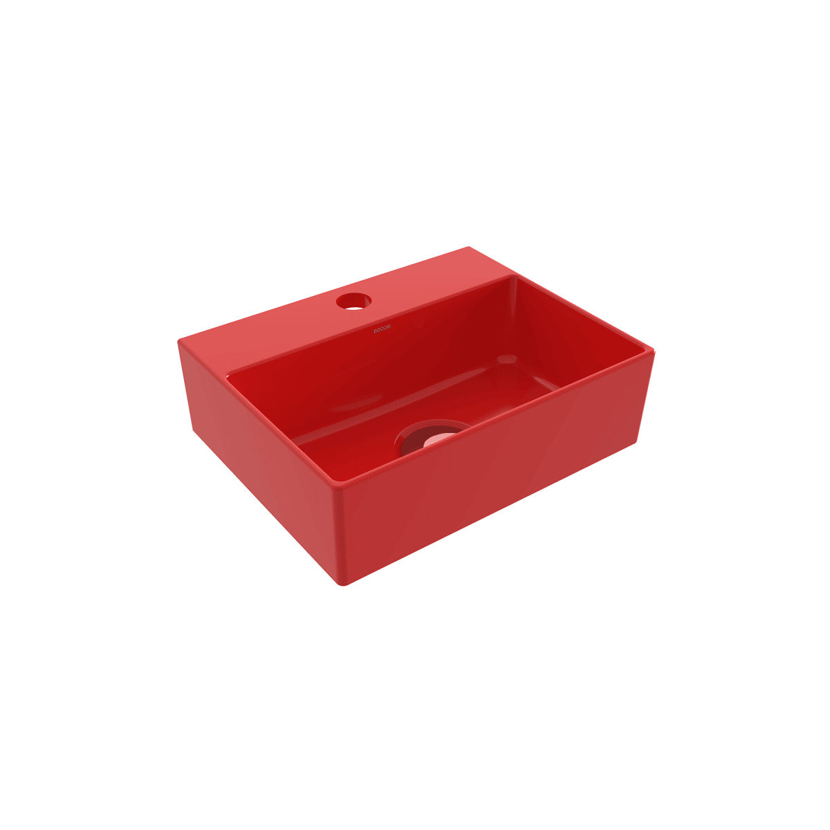 Bocchi Sottile Slim Line Tezgah Üstü Lavabo 30x24 cm Parlak Kırmızı Bocchi Sottile Slim Line Tezgah Üstü Lavabo 30x24 cm Parlak Kırmızı - 1470-019-0126 - Tezgah Üstü Lavabo