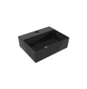 Bocchi Sottile Slim Line Tezgah Üstü Lavabo 30x24 cm Parlak Siyah - 1470-005-0126 - Tezgah Üstü Lavabo