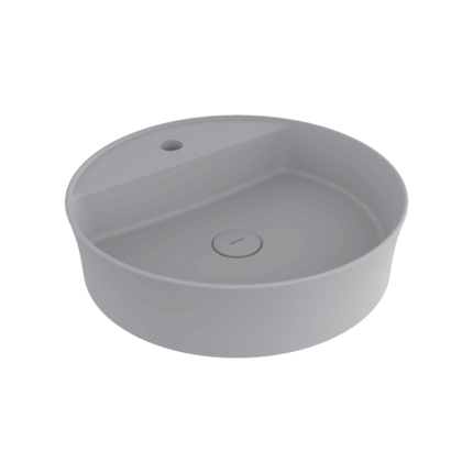 Bocchi Sottile Slim Line Tezgah Üstü Lavabo 45 cm Mat Gri - 1599-006-0126 - Tezgah Üstü Lavabo