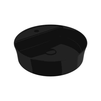 Bocchi Sottile Slim Line Tezgah Üstü Lavabo 45 cm Parlak Siyah - 1599-005-0126 - Tezgah Üstü Lavabo