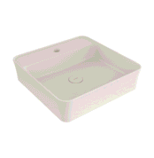 Bocchi Sottile Slim Line Tezgah Üstü Lavabo 45x45 cm Mat Yasemin - 1598-007-0126 - Tezgah Üstü Lavabo