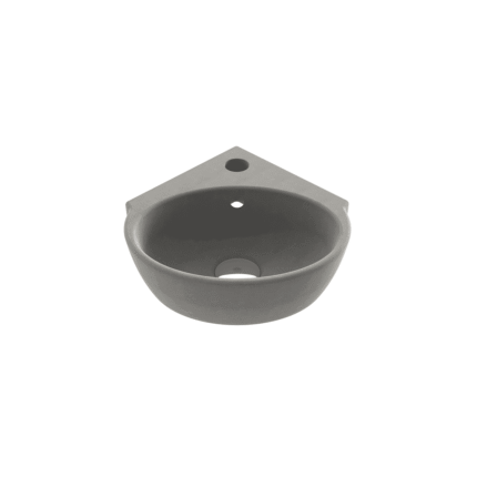 Bocchi Taormina Arch Köşe Lavabo 30 cm Mat Beton - 1392-069-0126 - Köşe Lavabo