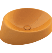 Bocchi Venezia Çanak Lavabo 56 cm Parlak Mandalina Sarısı - 1010-021-0125 - Çanak Lavabo