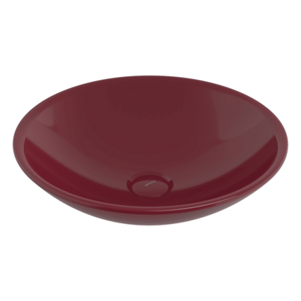 Bocchi Venezia Çanak Lavabo Parlak Burgonya Bordosu - 1120-072-0125 - Çanak Lavabo