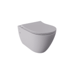Bocchi Venezia Rimless Asma Klozet Mat Gri - 1295-006-0128 - Asma Klozet