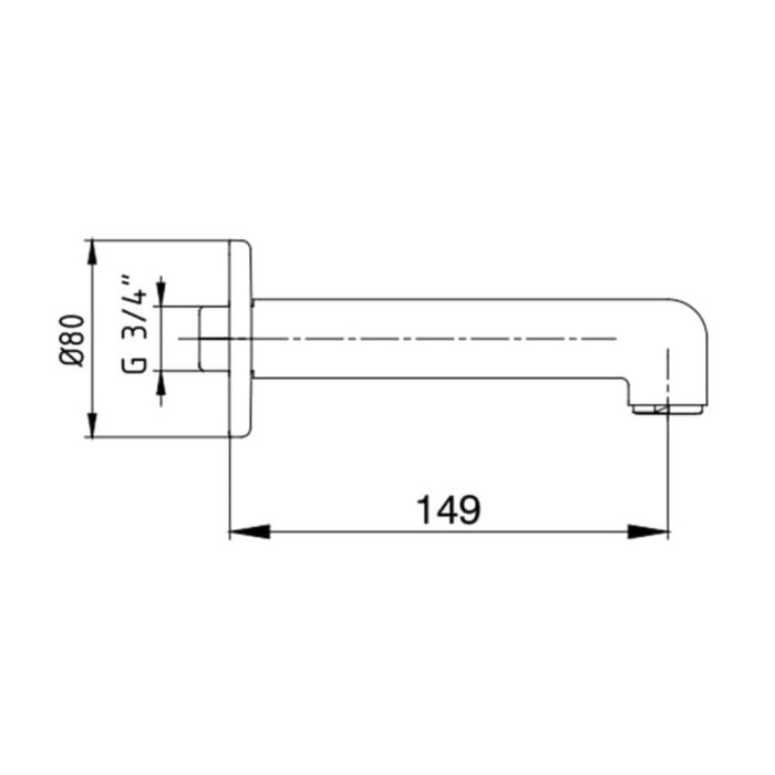 ECA Ankastre Çıkış Ucu - 102126352 - Çıkış Ucu - 1