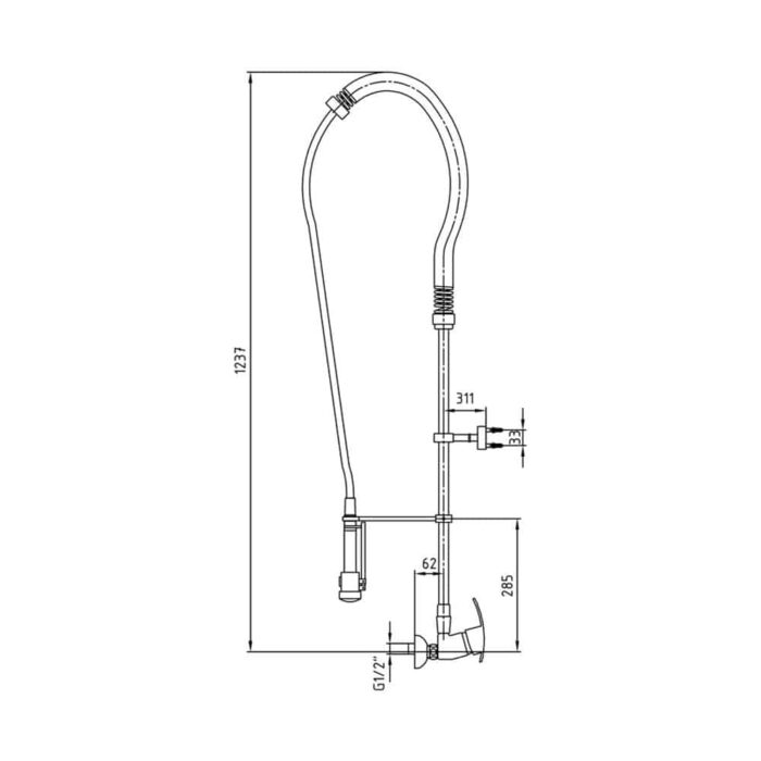 ECA Aplike Endüstriyel Mutfak Bataryası - 102107132 - Endüstriyel Mutfak Bataryaları, Mutfak Eviye Bataryası - 1