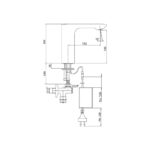 ECA Compact Fotoselli Lavabo Musluğu, Elektrikli - 108108043 - Fotoselli Lavabo Bataryası - 1