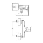 ECA Dalia Duş Bataryası - 102154033 - Duş Bataryası - 1