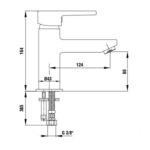ECA Delta Lavabo Bataryası - 102108686 - Lavabo Bataryası - 1