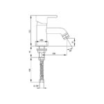 ECA Delta Lavabo Musluğu - 102109280 - Lavabo Bataryası - 1