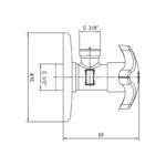 ECA Filtreli Ara Musluk - 102111124 - Ara Musluk - 1