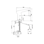 ECA Fotoselli Lavabo Bataryası, Pilli - 108108017 - Fotoselli Lavabo Bataryası - 1