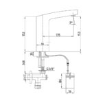 ECA Fotoselli Pilli Lavabo Musluğu - 108108039 - Musluk - 1