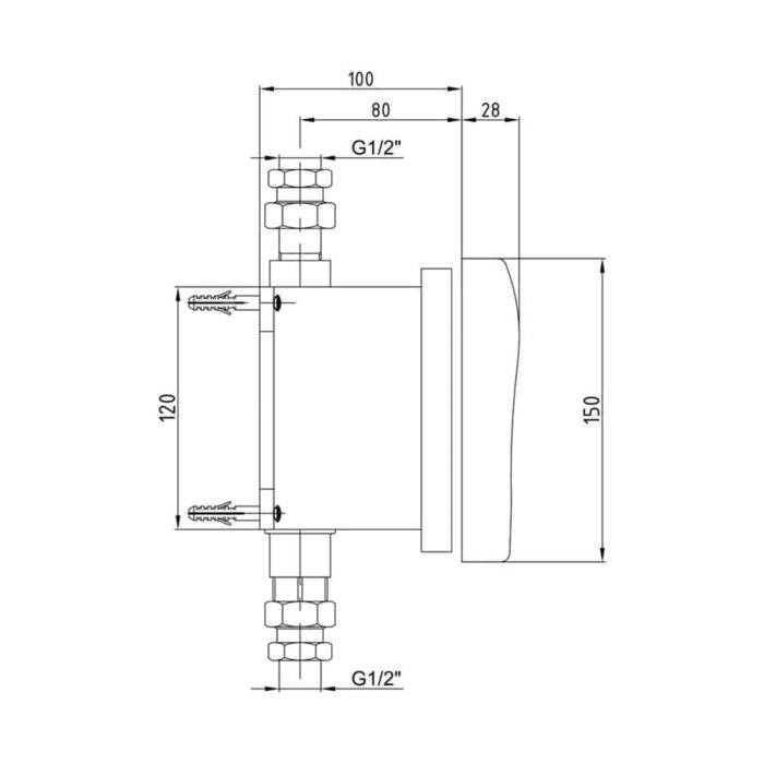 ECA Fotoselli Taharet Musluğu - 102111093 - Tahret Muslukları - 1