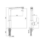 ECA Luna Dokunmatik Eviye Bataryası - 102118075H - Mutfak Eviye Bataryası - 1