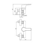 ECA Luna Duş Bataryası - 102154011 - Duş Bataryası - 1