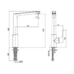 ECA Luna Eviye Bataryası, Altın - 102818043 - Mutfak Eviye Bataryası - 1