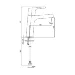 ECA Luna Lavabo Bataryası - 102108940 - Lavabo Bataryası - 1