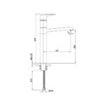 ECA Luna Yüksek Tip Lavabo Bataryası, Altın - 102808949 - Çanak Lavabo Bataryası - 1