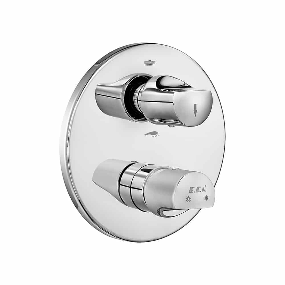 ECA Myra Çift Yollu Ankastre Duş Bataryası ECA Myra Çift Yollu Ankastre Duş Bataryası