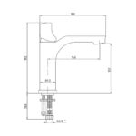 ECA Myra Dokunmatik Lavabo Bataryası - 102188031H - Lavabo Bataryası - 1