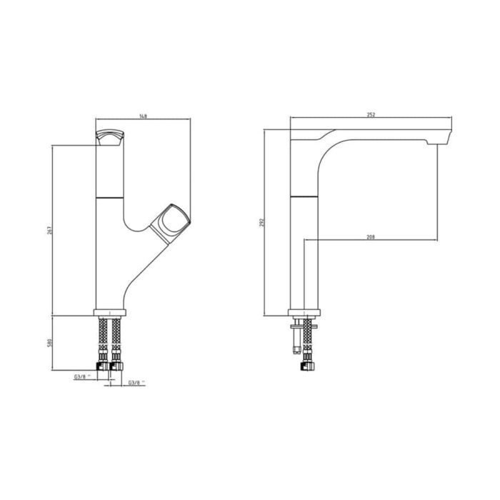 ECA Myra Dokunmatik Mutfak Eviye Bataryası - 102118069H - Mutfak Eviye Bataryası - 1