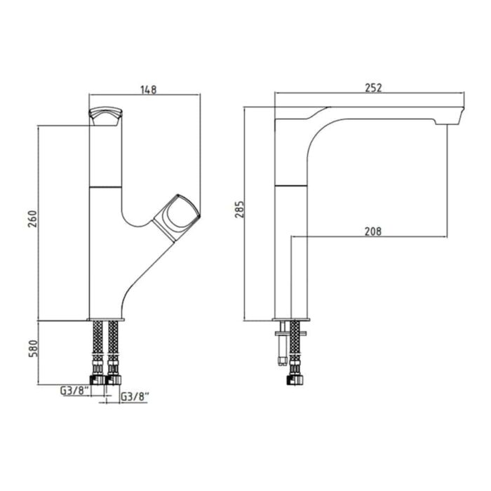 ECA Myra Paslanmaz Çelik Eviye Bataryası - 102518063 - Mutfak Eviye Bataryası - 1