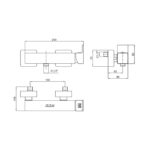 ECA Natura Duş Bataryası - 402154004 - Duş Bataryası - 1