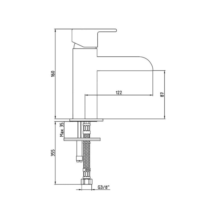 ECA Natura Lavabo Bataryası - 402108261 - Lavabo Bataryası - 1