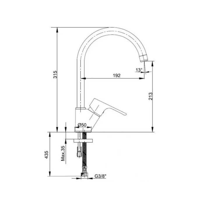ECA Niobe Mutfak Eviye Bataryası - 102118098 - Mutfak Eviye Bataryası - 1