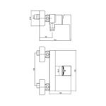 ECA Nita Duş Bataryası - 102154026 - Duş Bataryası - 1