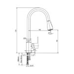 ECA Nita Spiralli Eviye Bataryası - 102118107 - Spiralli Mutfak Eviye Bataryası - 1