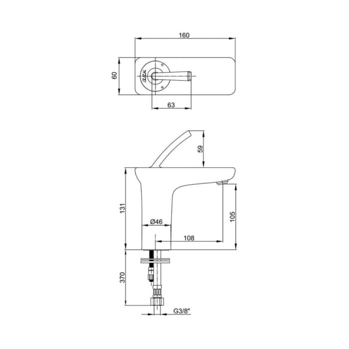 ECA Novita Lavabo Bataryası - 102108925H - Lavabo Bataryası - 1