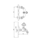 ECA Osmanlı Aplike Eviye / Lavabo Bataryası - 102206001 - Kurna Musluğu, Mutfak Eviye Bataryası, Lavabo Bataryası - 1